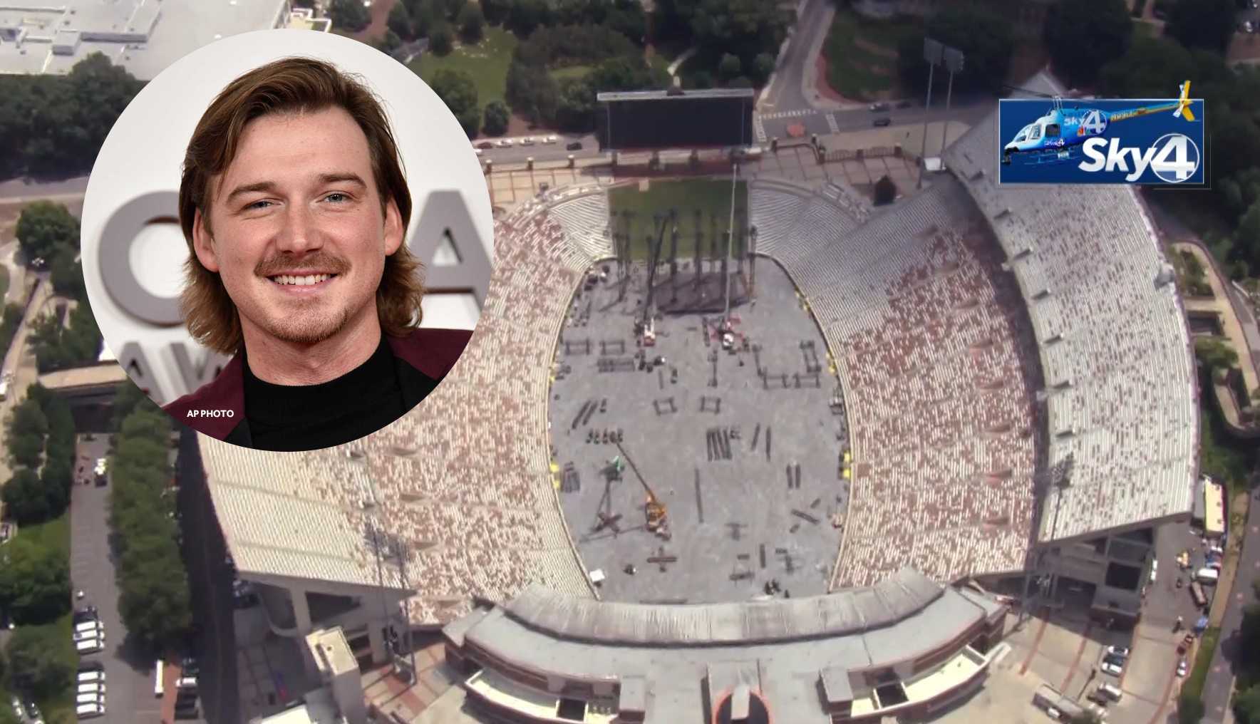Morgan Wallen concert in Clemson: Latest on parking, rideshare information, weather, more