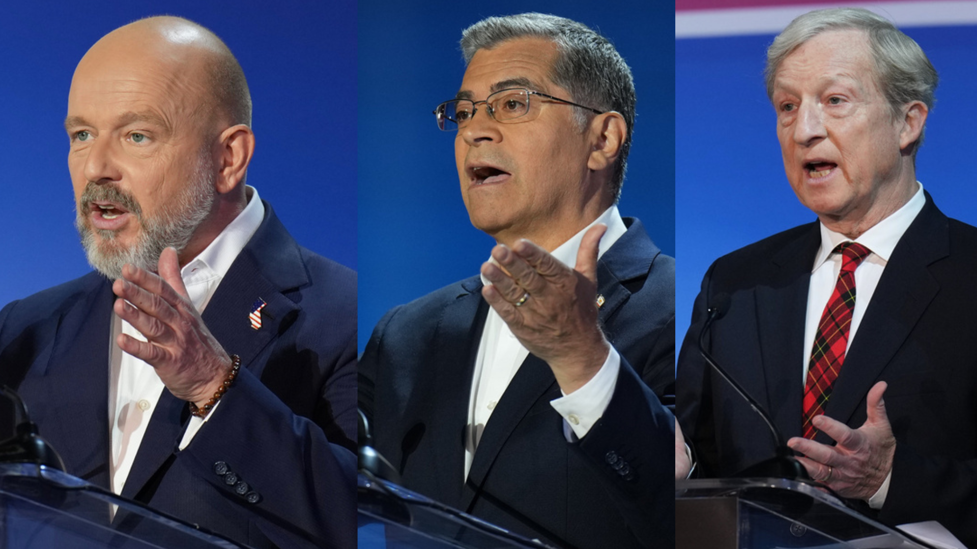 Becerra leads governor's race, followed by Hilton and Steyer, Berkeley IGS poll finds