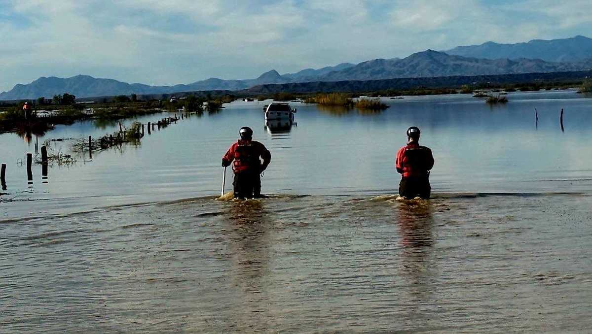 New Mexico National Guard rescues firefighters and residents as major flood hits Socorro County