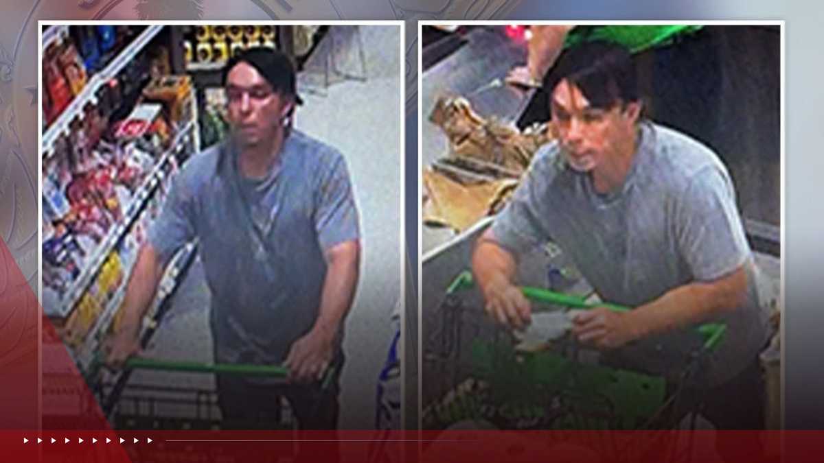 SLCSO asks for help identifying man in Publix theft investigation