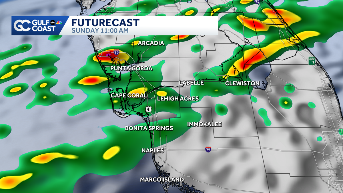 Toasty end to April; Gulf Coast Weather Impact Day Sunday
