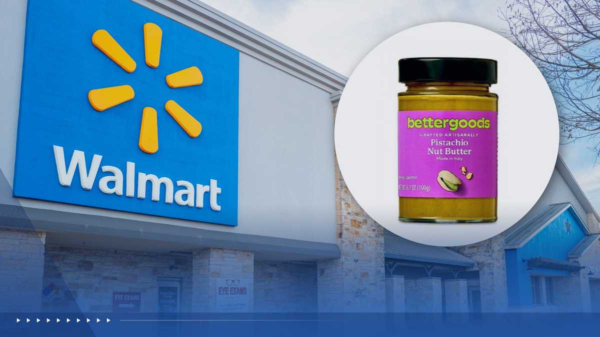 Nut butter sold at Walmart stores in 19 states recalled over possible Salmonella...