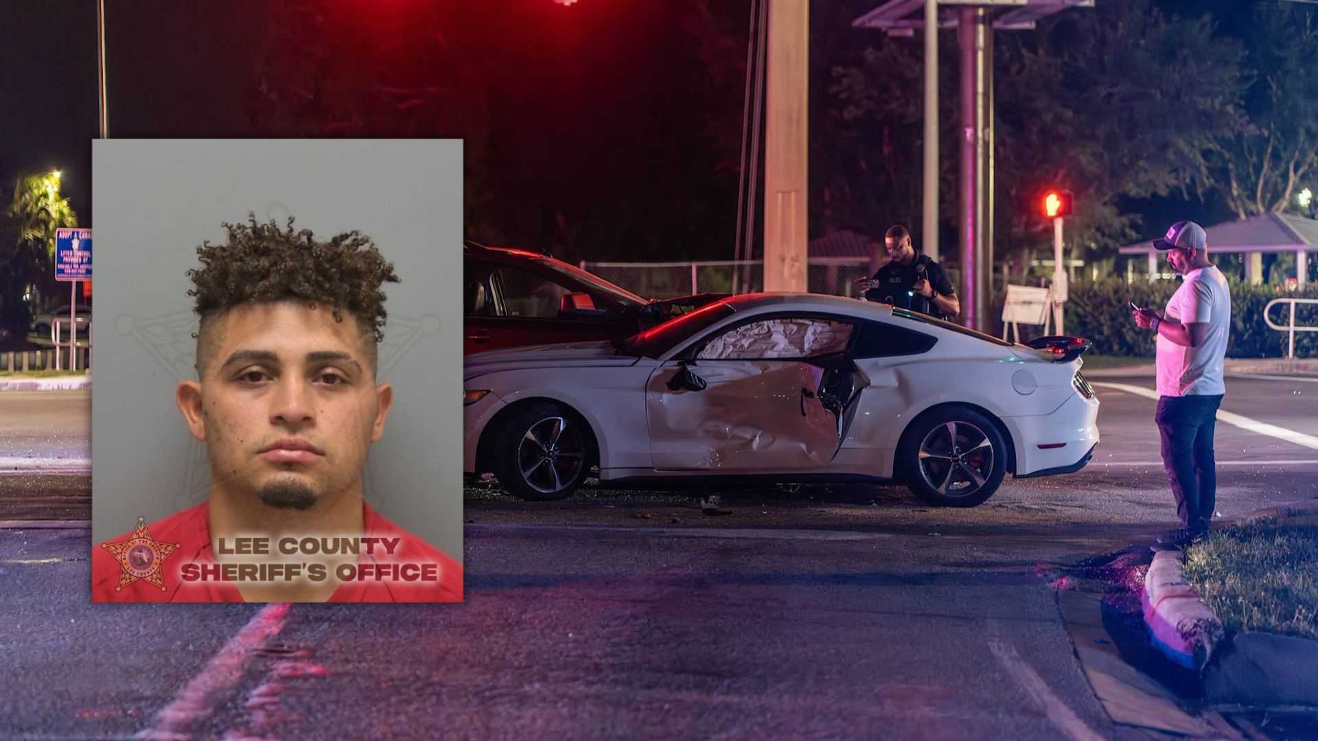 Fort Myers man accused of DUI after crash, three people hurt