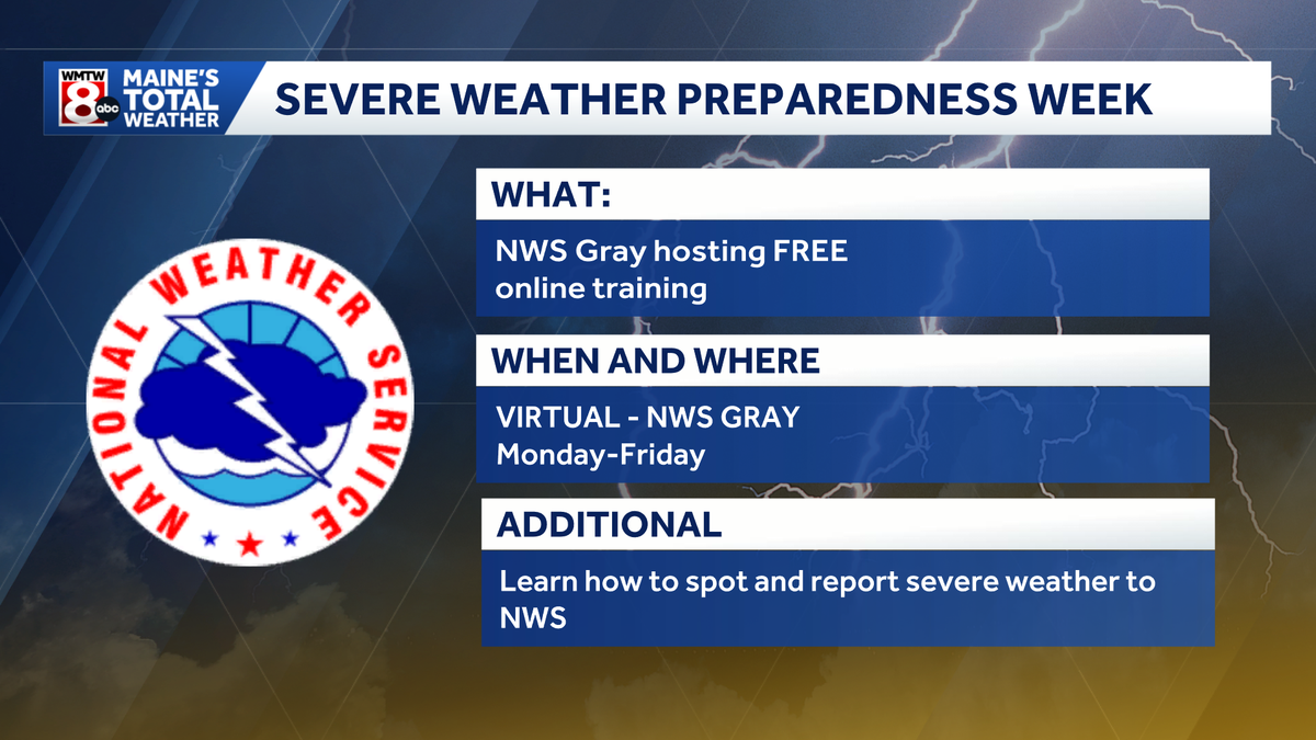 National Weather Service hosting Severe Weather Preparedness Week
