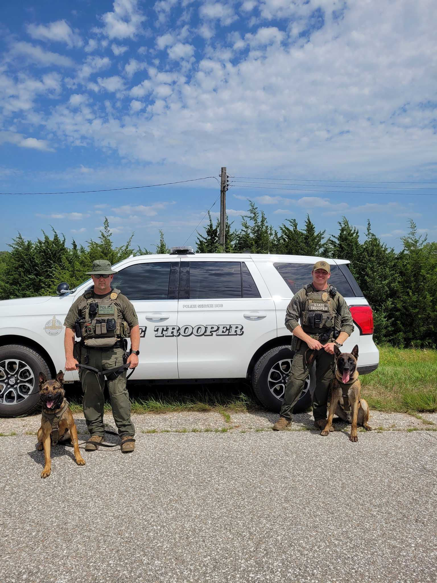 Meet RJ and Phoenix: Nebraska State Patrol introduces newest members of K-9 unit