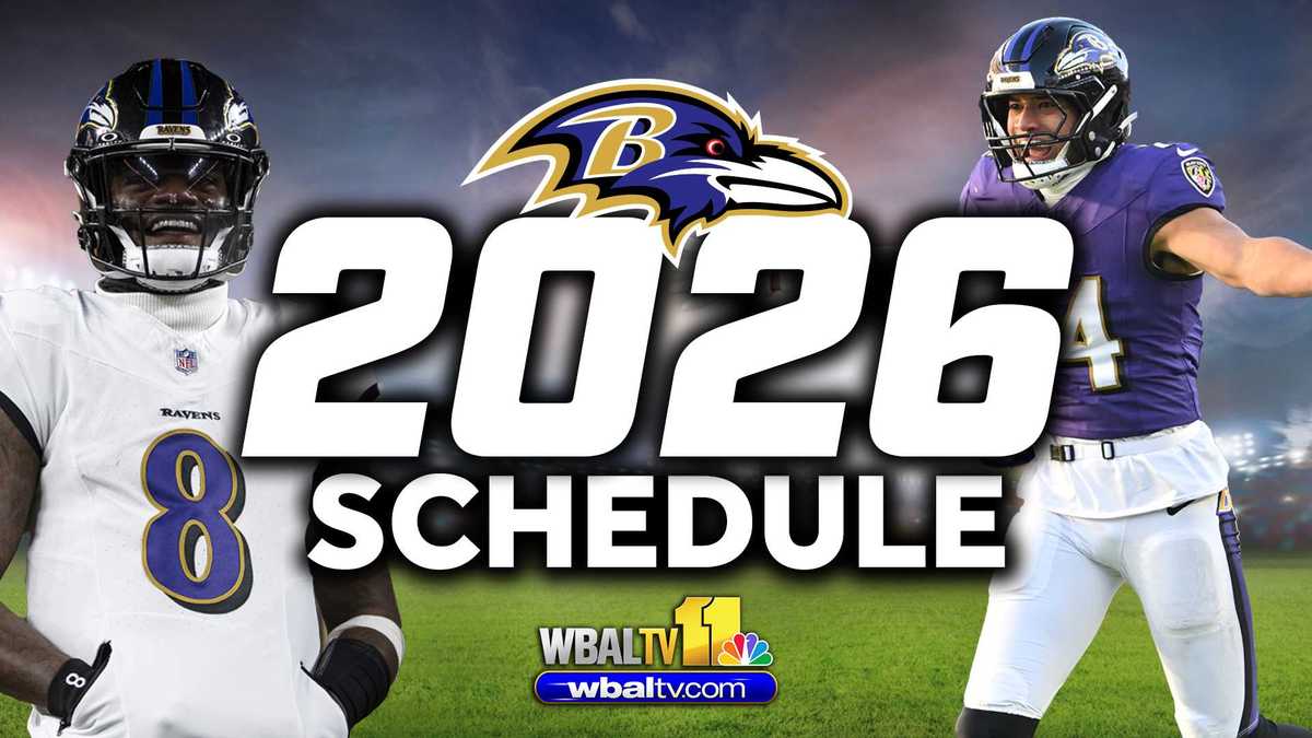 Baltimore Ravens 2026 schedule released; Who will they play this season?