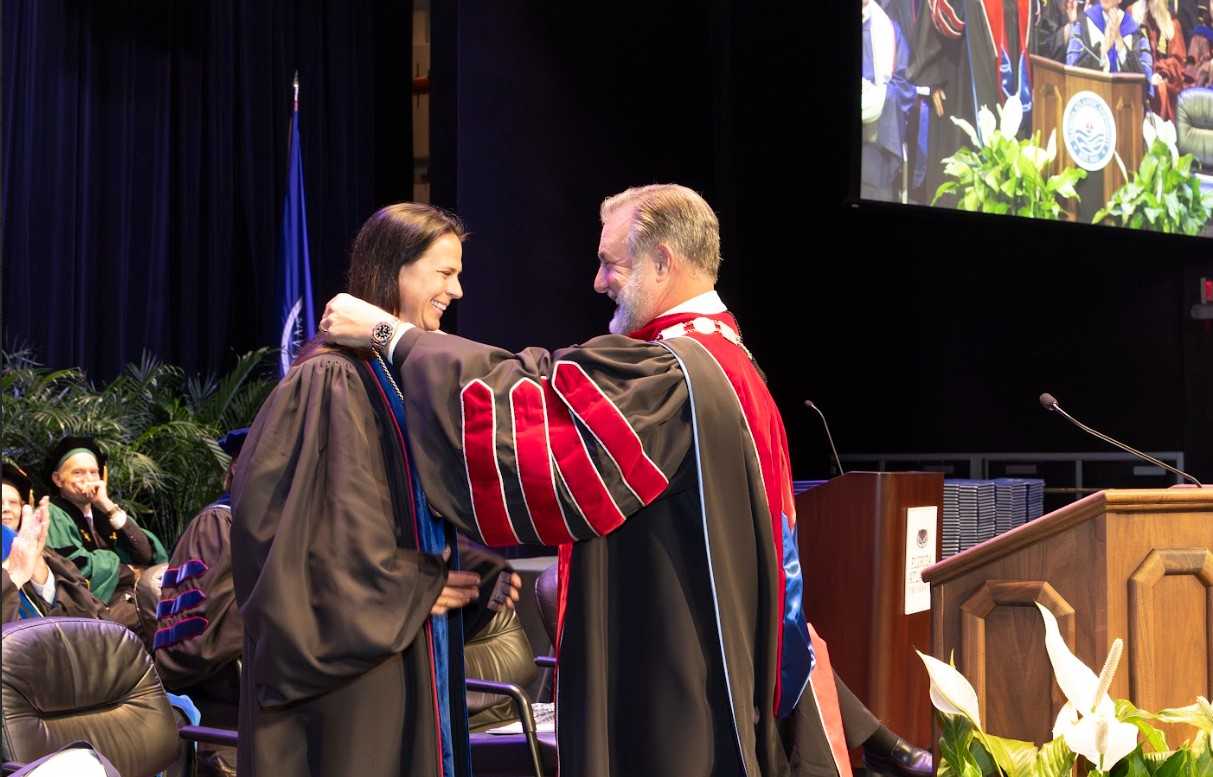 wpbf.com - Allen Cone - FAU honors multi-sport athlete Brittany Bowe at spring commencement