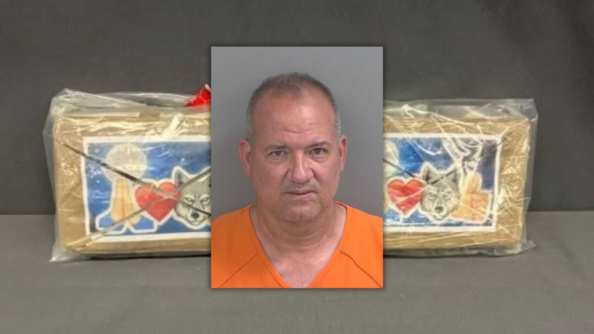 2 kilos of cocaine seized in Collier County traffic stop, driver accused of drug trafficking