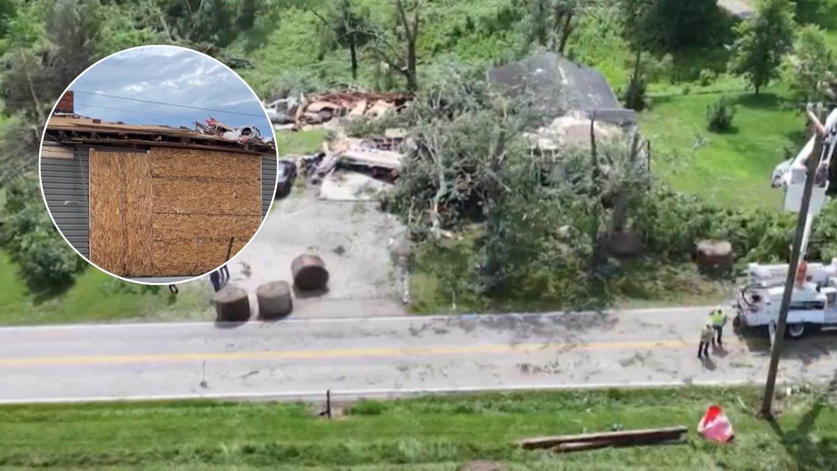 NWS: EF2 tornado touched down in southeast Indiana, Butler County Thursday