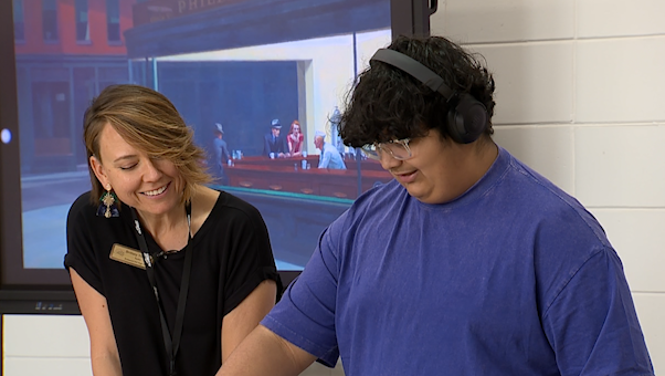 Brittany Nearhoof brings lifelong love of art to Richmond Hill High