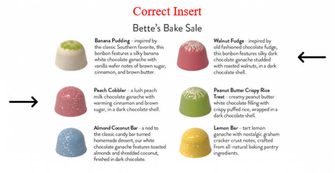 bettes bake sale bonbons