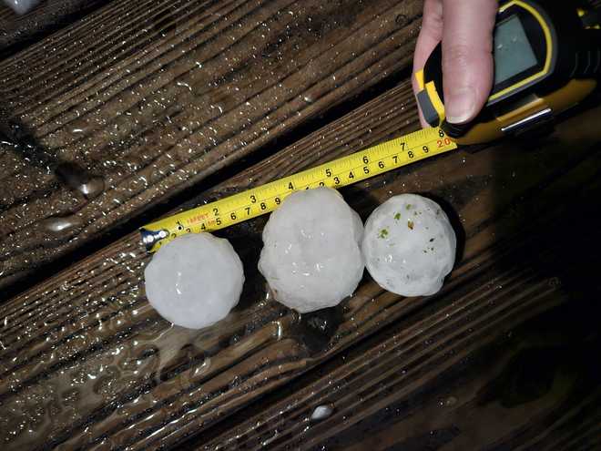 large hail in yorktown iowa