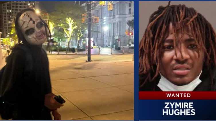 Philadelphia police identify masked man wanted for Center City incidents