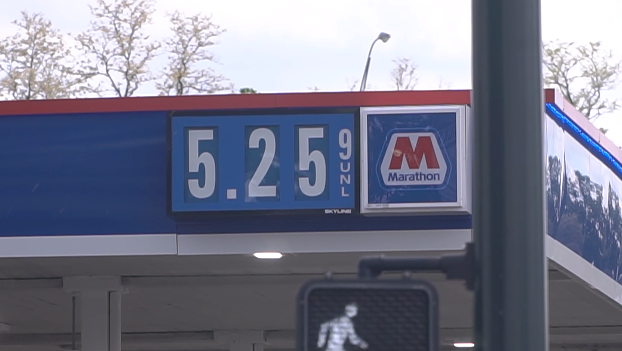 Gas prices rise to over $5 per gallon in Greater Cincinnati