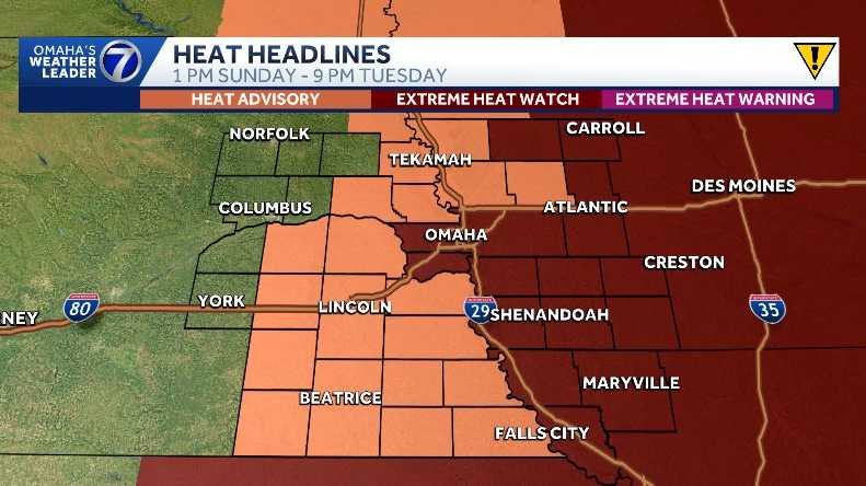 What to know: Dangerous heat and humidity to impact Omaha area