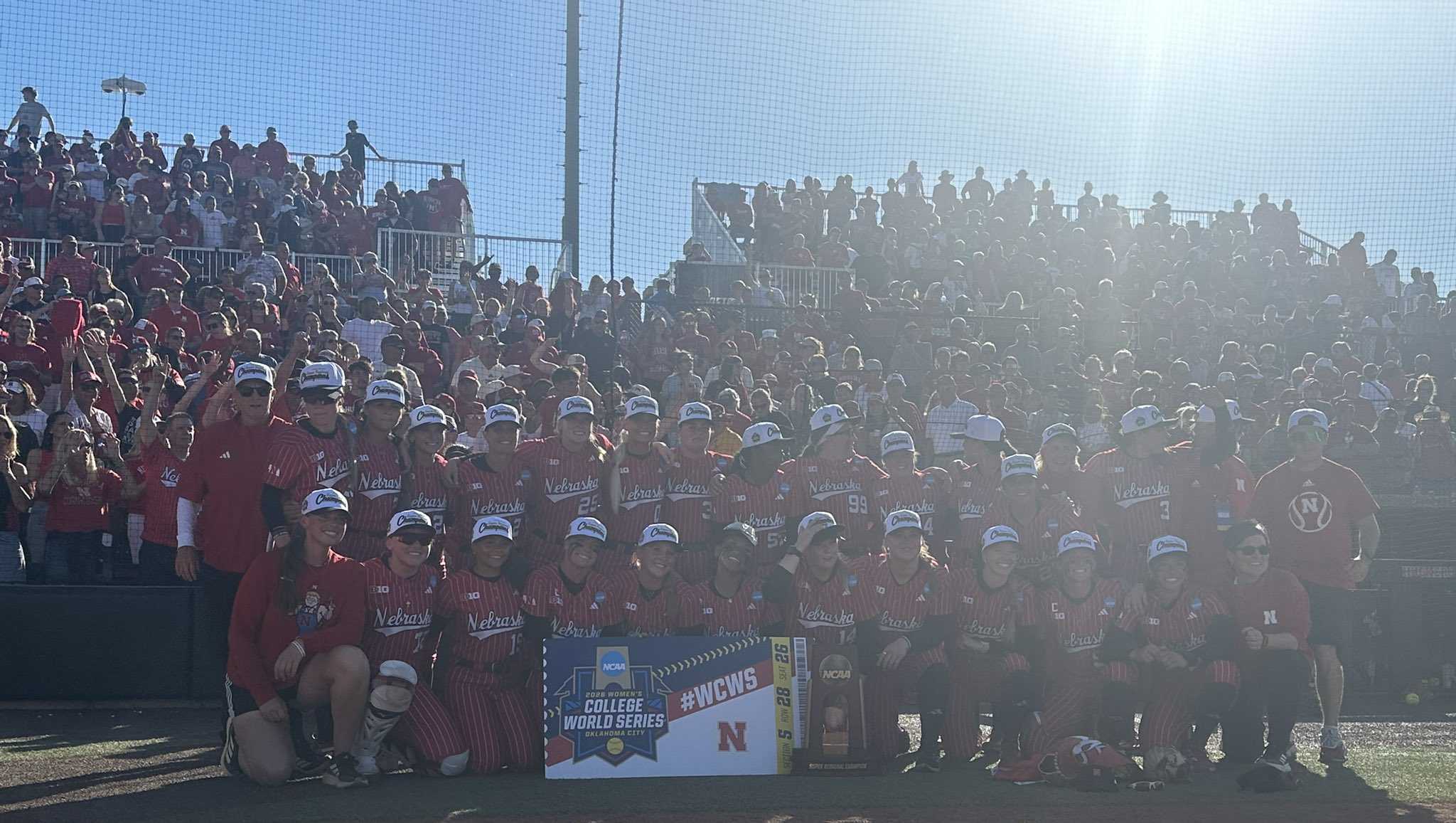 Jordy Frahm, Alexis Jensen discuss what they've learned from each other following Super Regional win