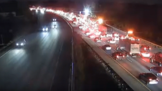 MSP: 2 cars, motorcyle involved in serious I-95 crash in Westwood, Mass.
