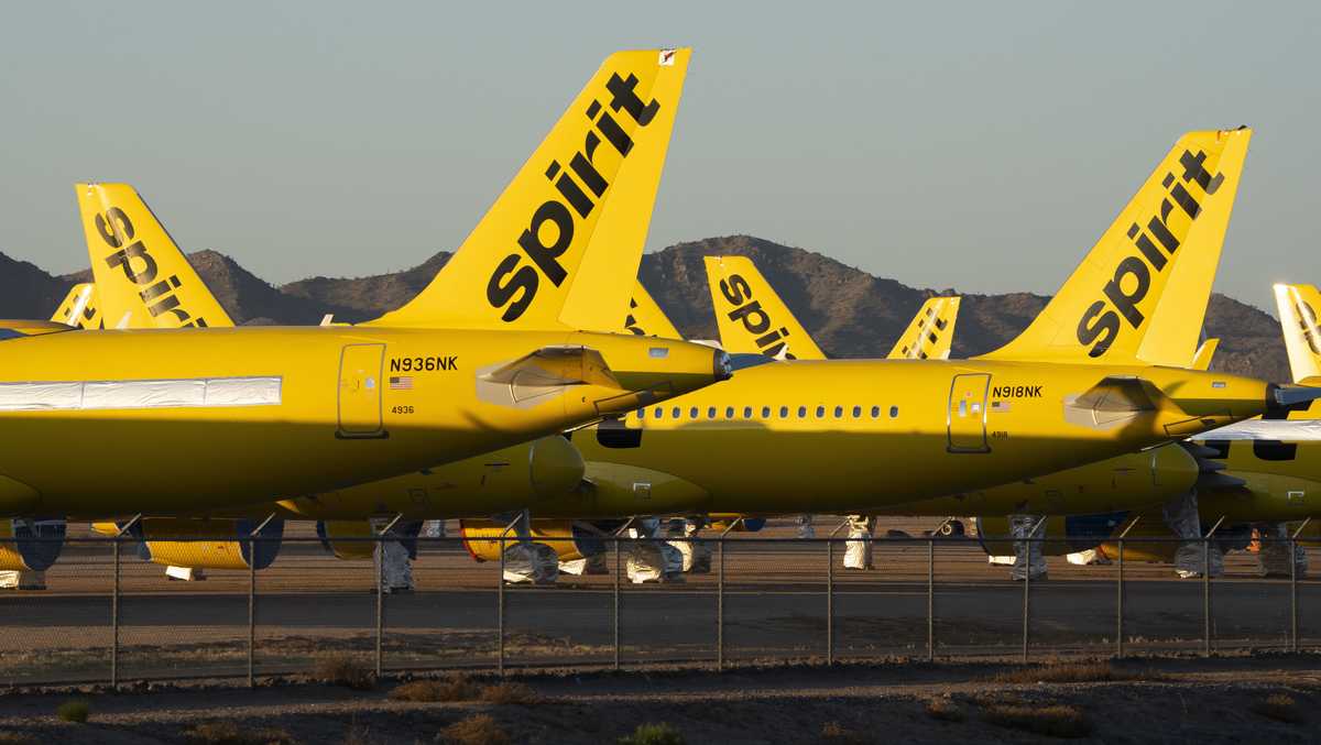 Photograph accompanying A judge is about to price 34 years of Spirit Airlines paperwork at under two cents a record