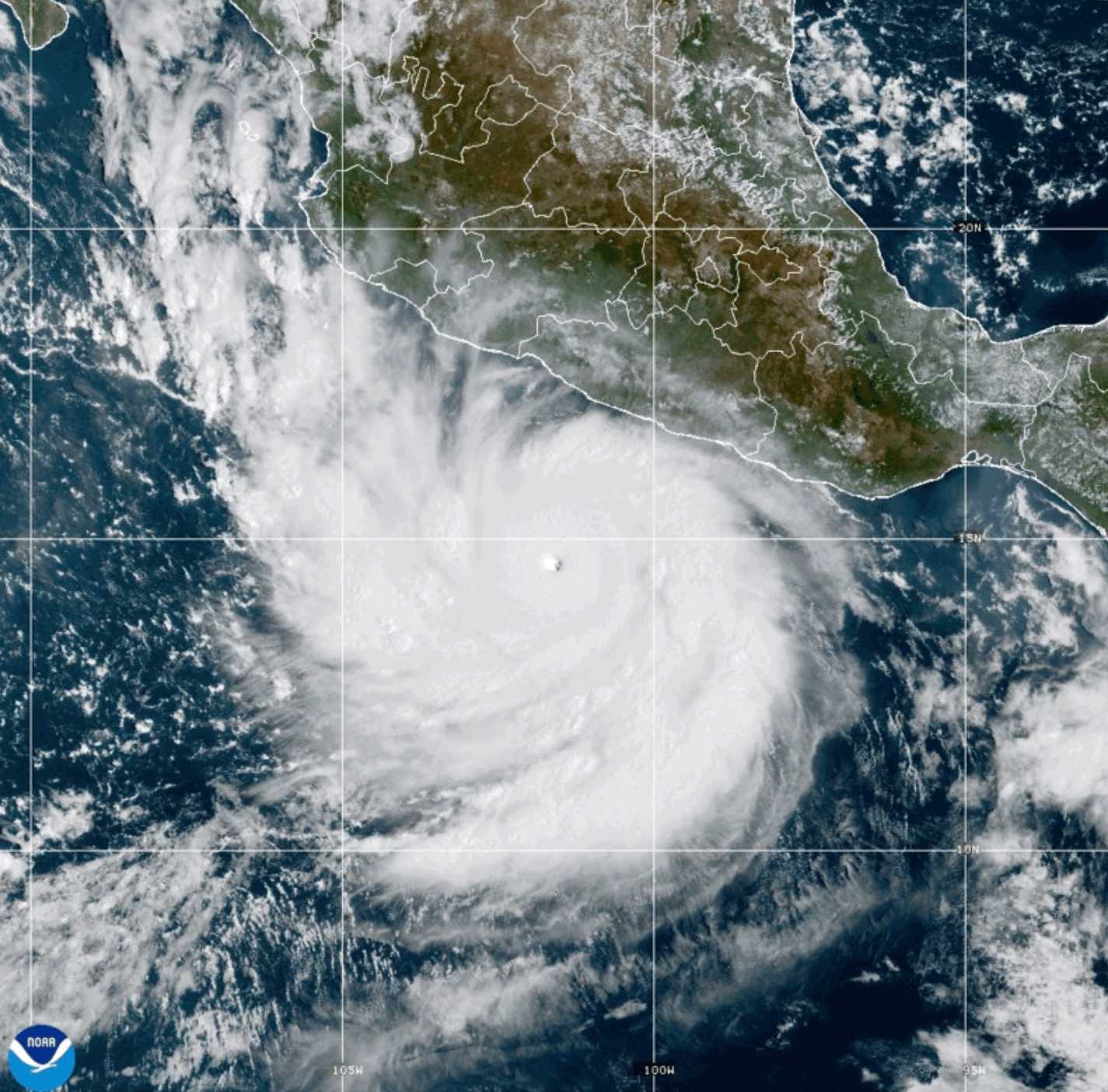 Tracking Polo: Storm churns off Mexico's Pacific coast as 'one of the strongest storms ever'