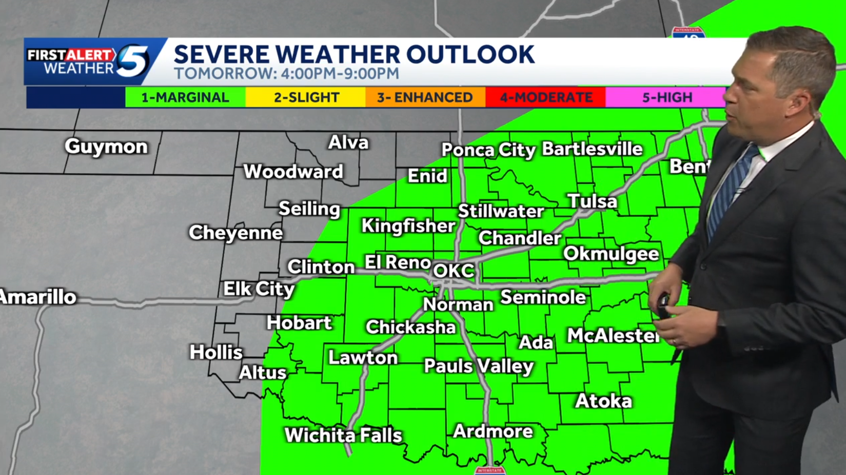 TIMELINE: Severe storms with hail and strong winds expected Friday