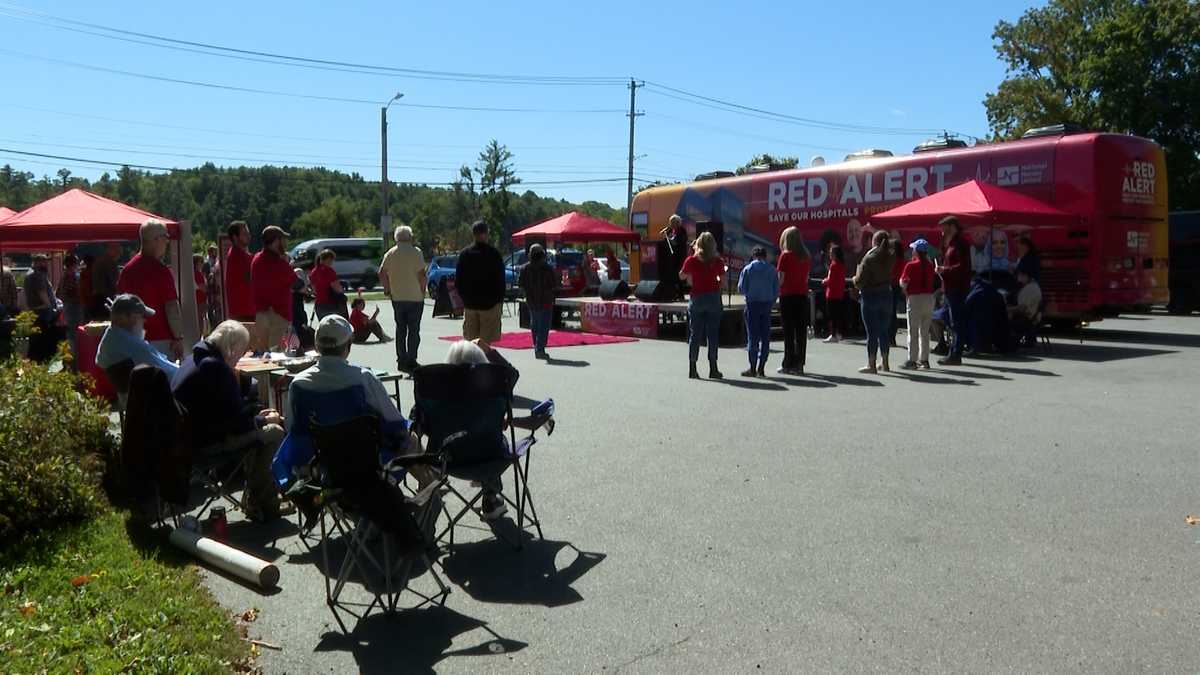 National nurses union hosts rally in Bangor against federal healthcare cuts