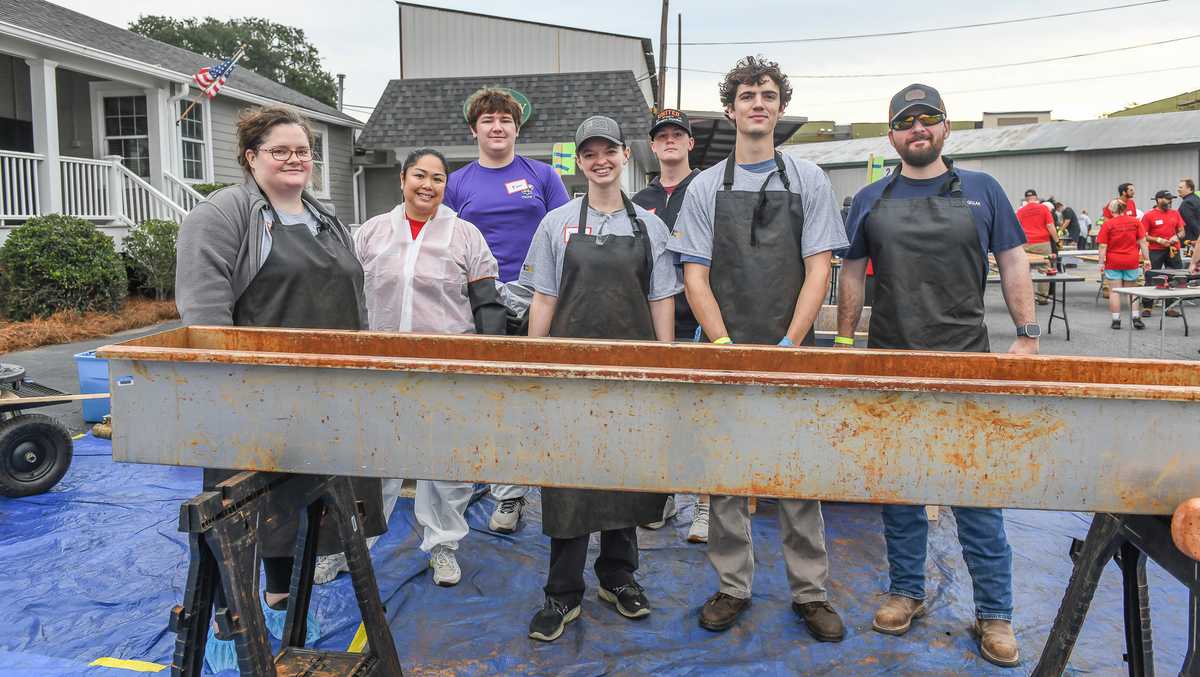 Guerry Lumber and Sleep in Heavenly Peace Build Day - WJCL