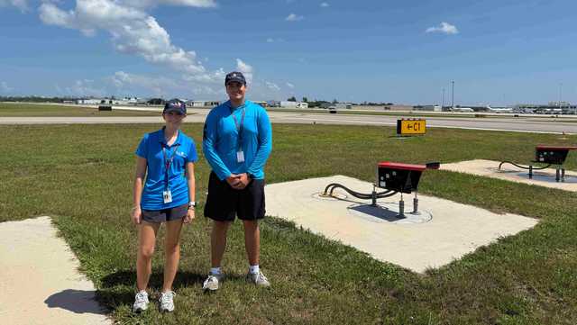 Embry-Riddle students complete summer internships at Naples Airport