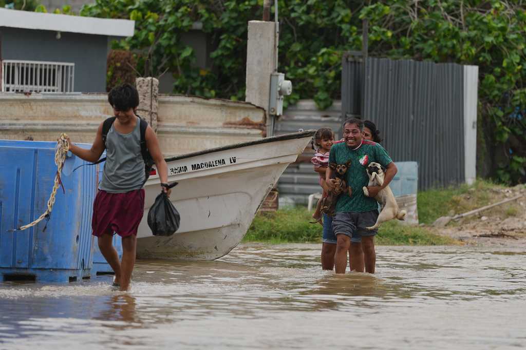 Hurricane Polo makes landfall in Baja California with forecast of 'life-threatening' winds