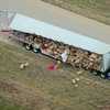 SKY 5 LIVE: Crash involving 2 semis causes significant backup on northbound I-35 in Guthrie