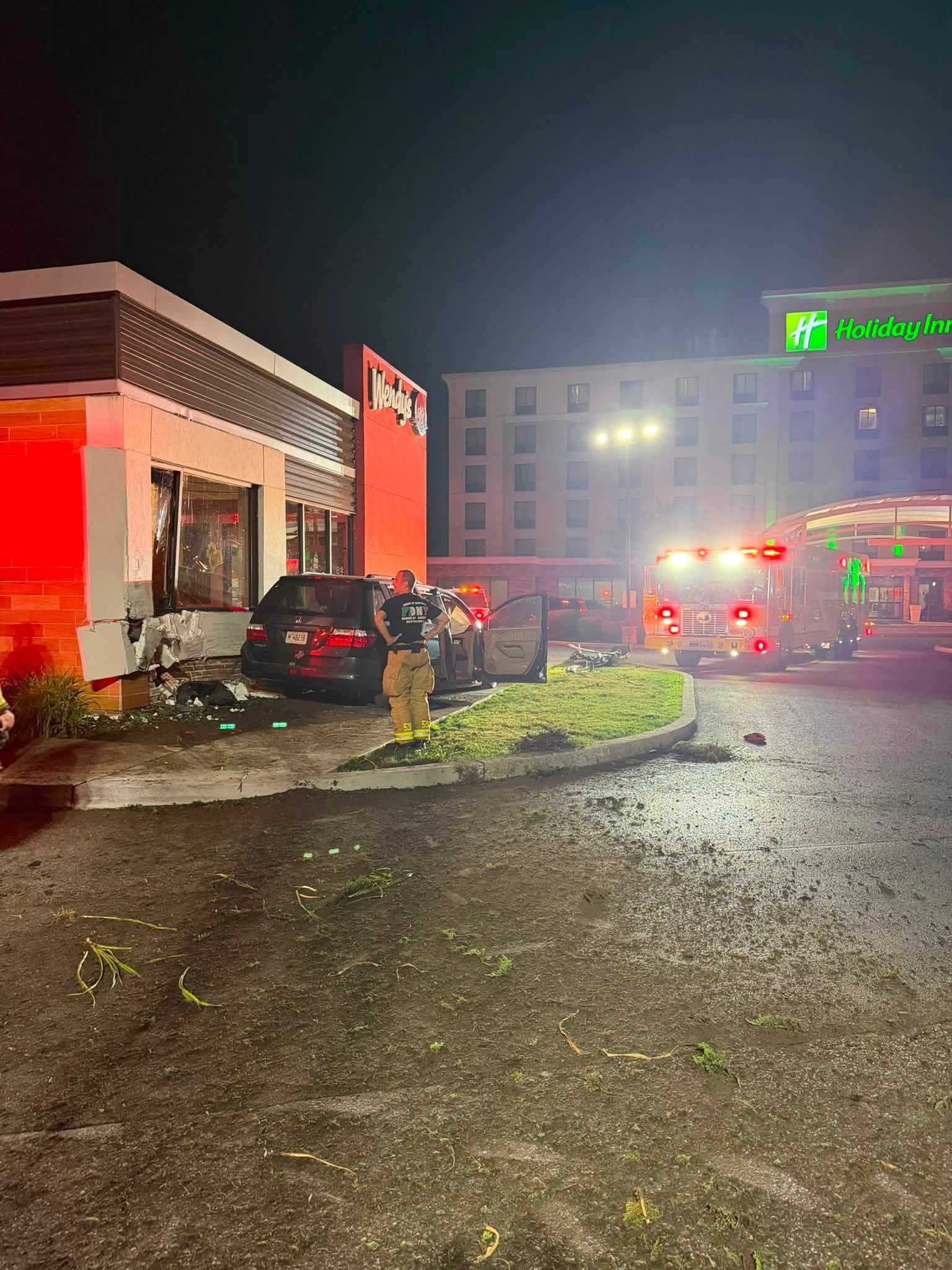 Charges pending after vehicle crashes into Dauphin County Wendy's ...