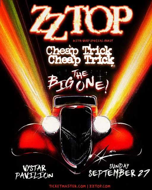 ZZ Top and Cheap Trick set for Port Wentworth's VyStar Pavilion - WJCL