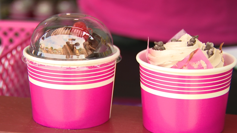 Food vendors at Point State Park take on large crowds at the NFL Draft