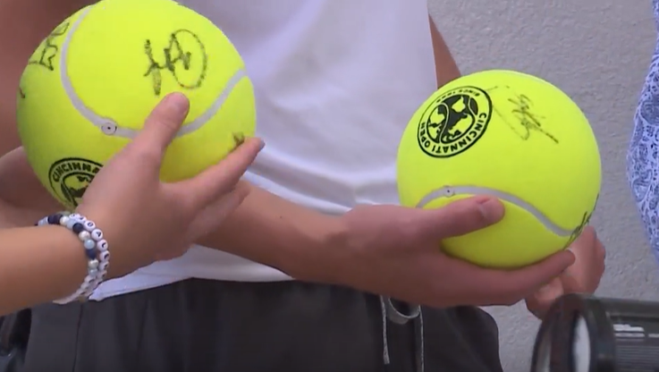 Fans connect with tennis stars at Cincinnati Open
