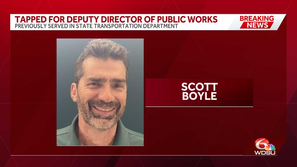 Scott Boyle to serve as Deputy Director of Public Works for New Orleans