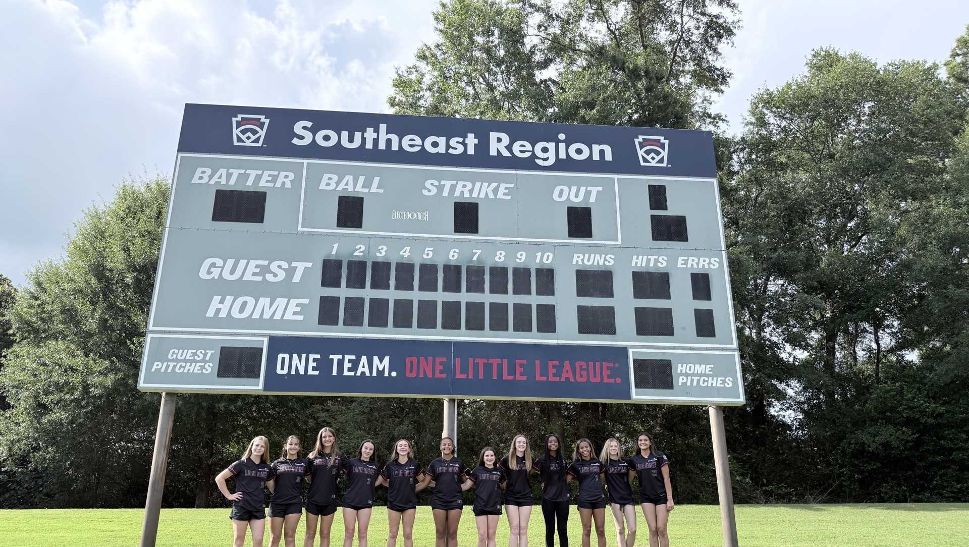 Lake Mary Little League softball defeats South Carolina to advance to regional semifinal