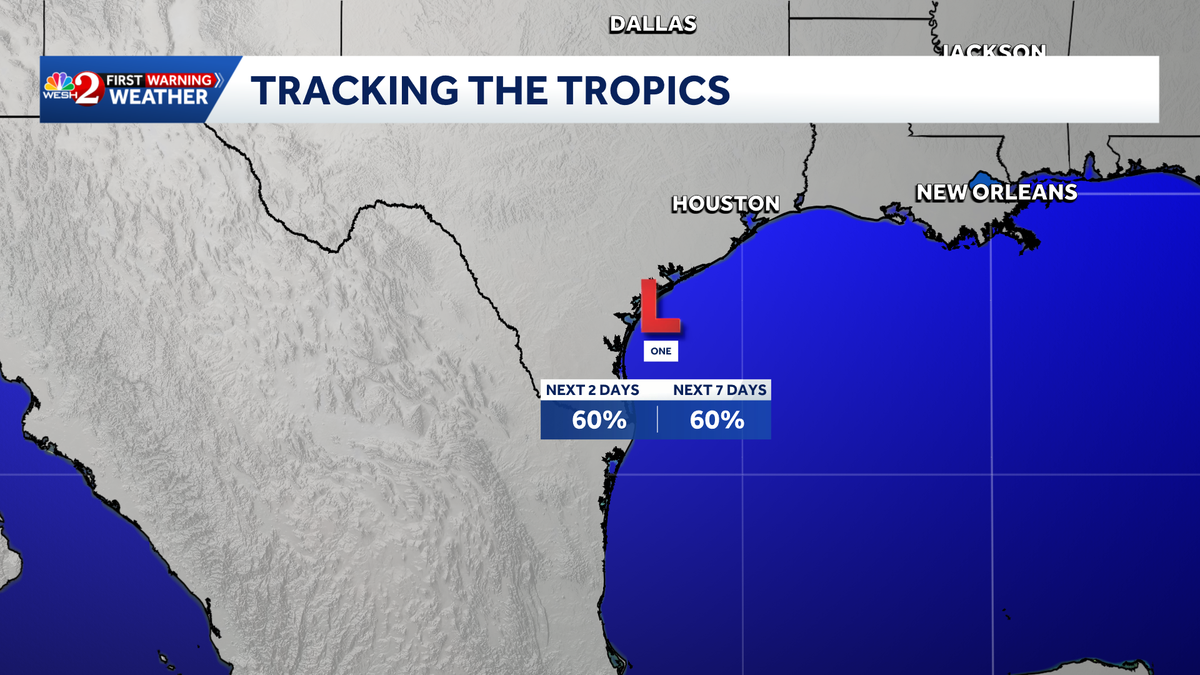 Potential Tropical Cyclone One brings flash flood risk to southern U.S., NHC says