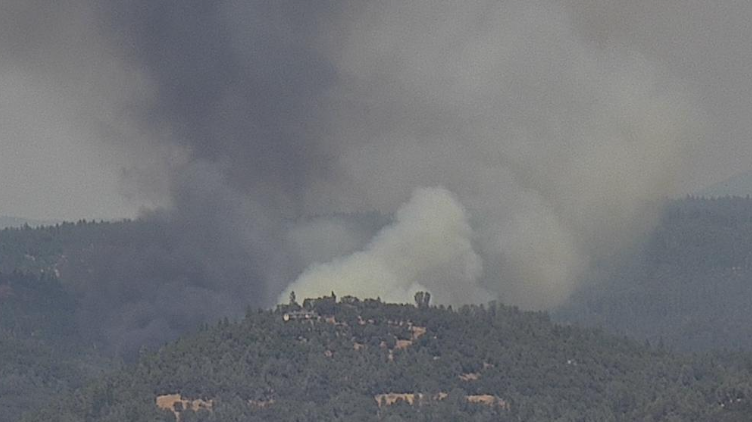 Clover Fire: Evacuation orders lifted after flames torch structure, spread to Nevada County wildland