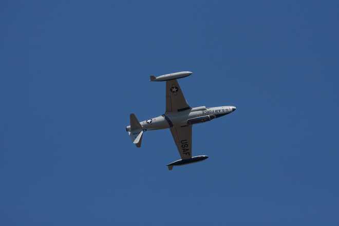 Ace Maker T-33 In Flight