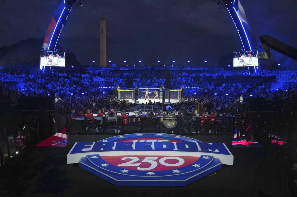 Don't expect a repeat. UFC boss Dana White says 'never again' to another White House fight night