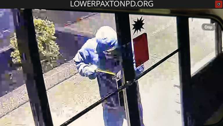 Suspect burglarizes 2 businesses in Lower Paxton Township | Police search for surveillance footage
