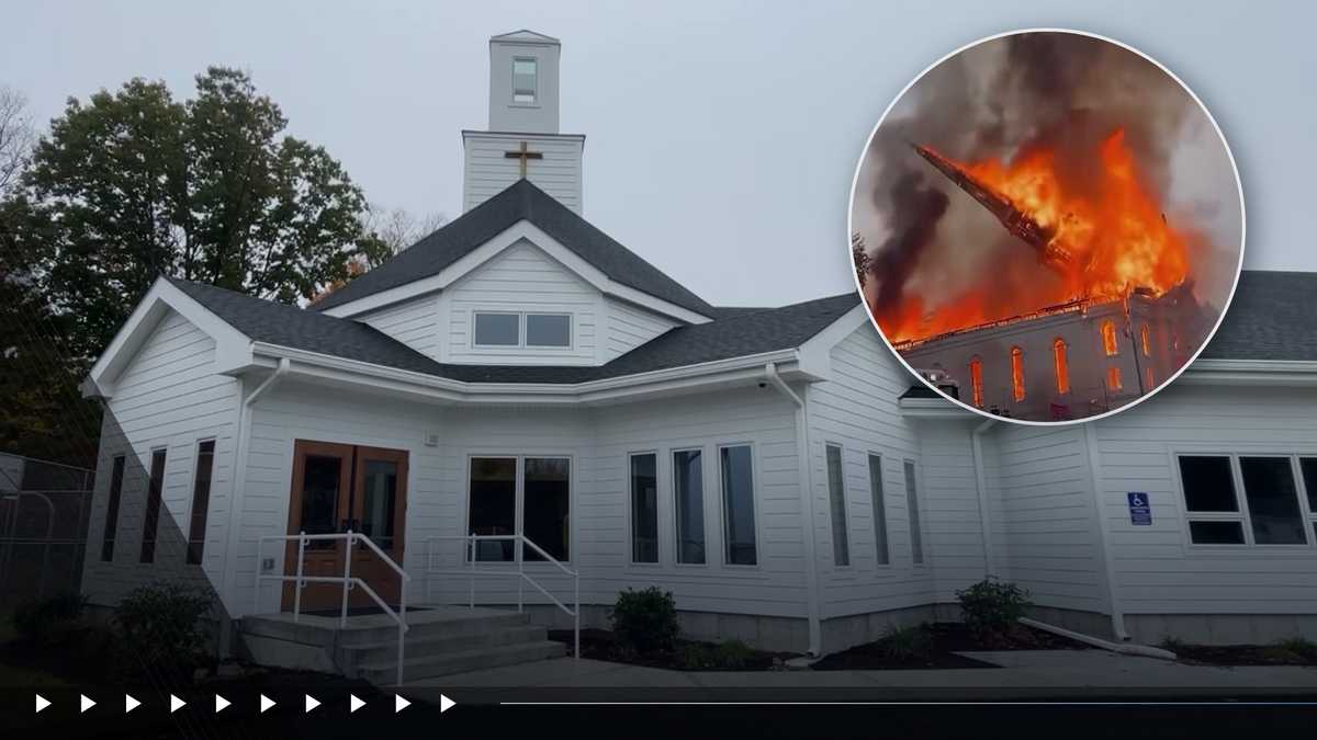 Spencer church completes new building three years after fire - WCVB