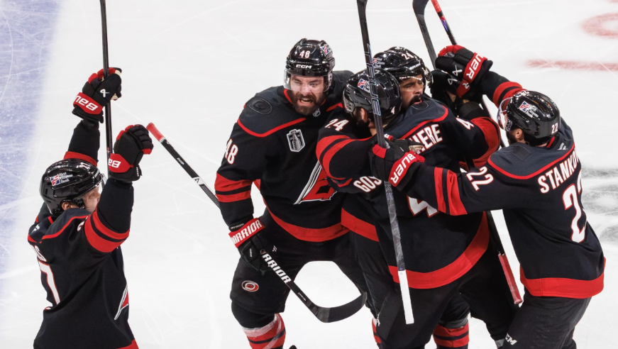 Canes take series lead, beat Golden Knights in Game 5 of Stanley Cup Final
