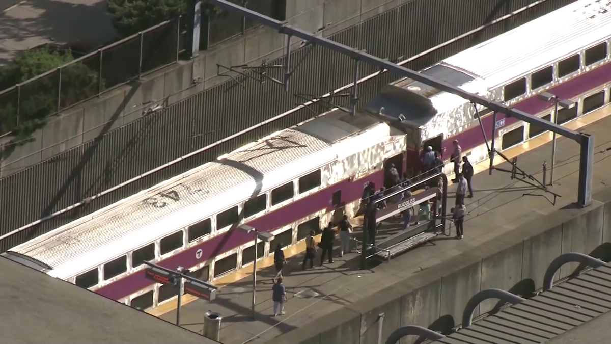 Fare gates now in use at Ruggles Station for commuter rail riders