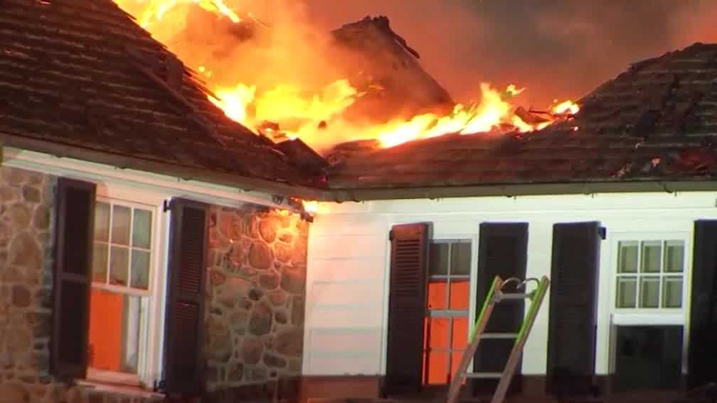Villanova century-old home destroyed by attic fire