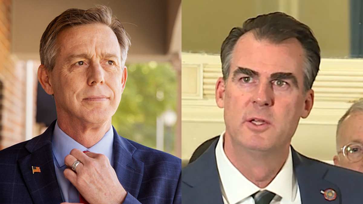 Gov. Kevin Stitt endorses Mike Mazzei ahead of Republican gubernatorial primary runoff