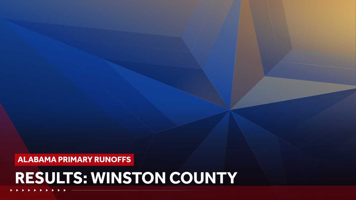 Winston County results: 2026 Alabama primary runoffs