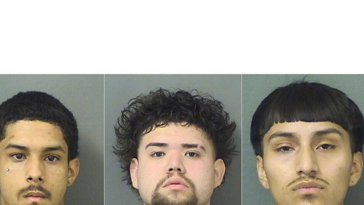 3 arrested in armed robbery at West Palm Beach Wendy’s parking lot