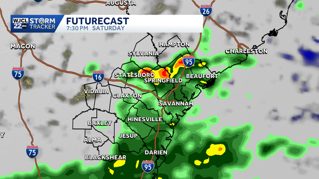 Showers are in the forecast but more sunshine is on the way for Mother's Day