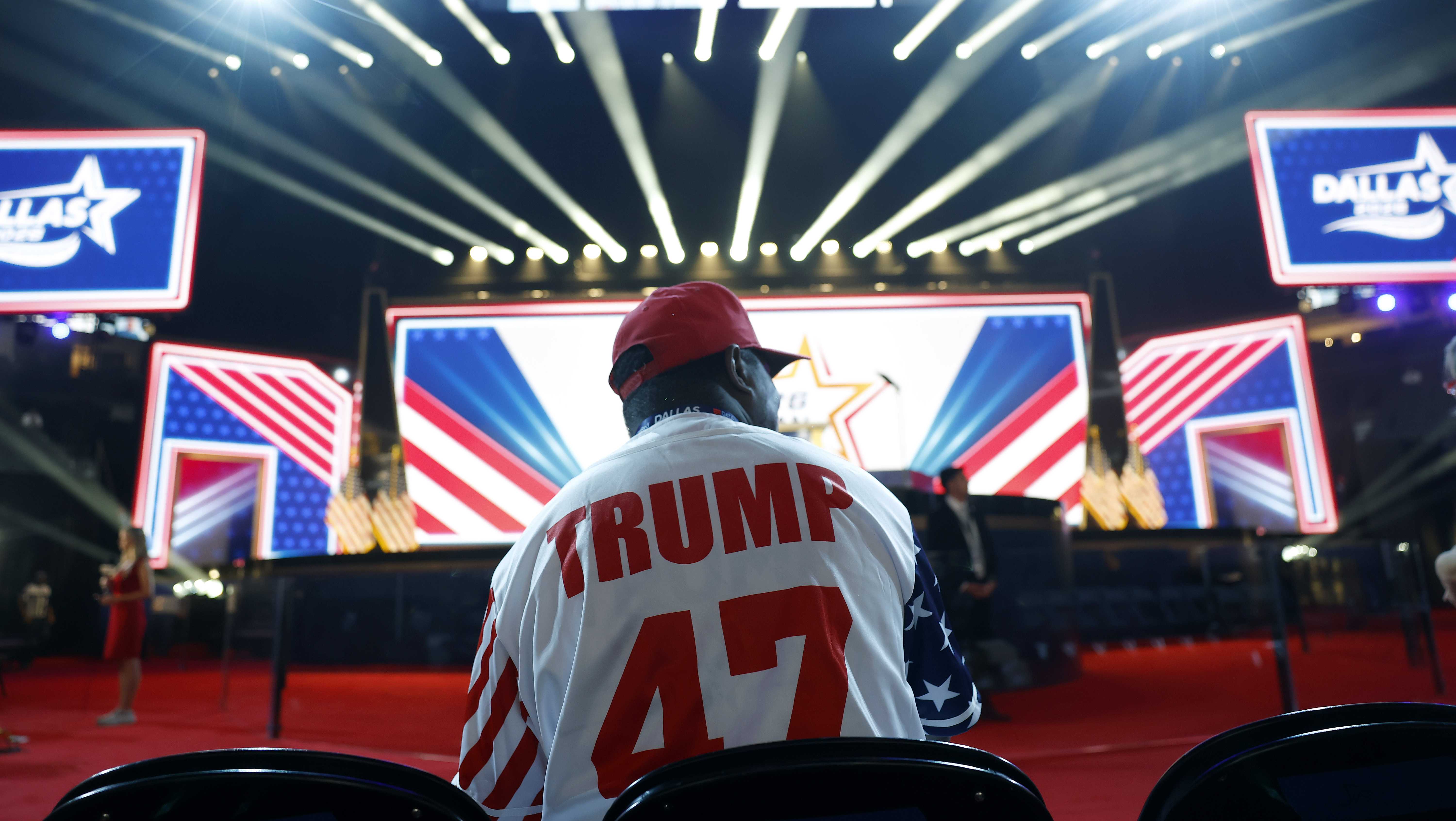 Trump dominates GOP first - ever midterm convention as some stay away