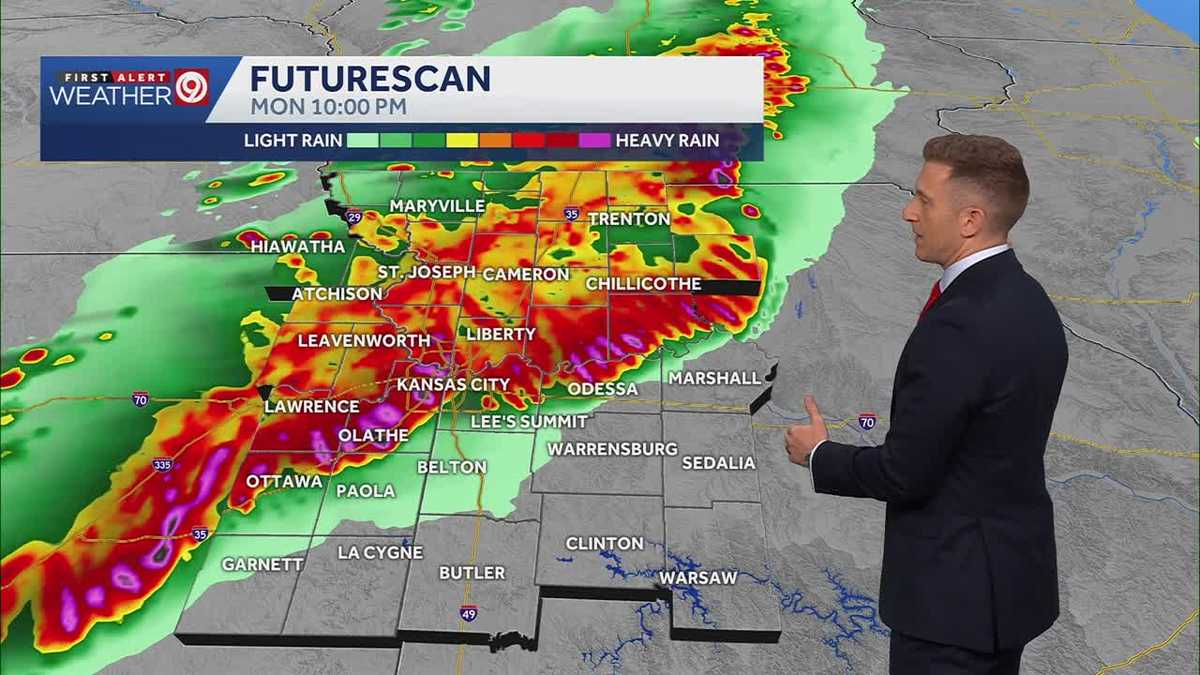 WEATHER BLOG: Severe thunderstorm risks for Monday night remain concerning